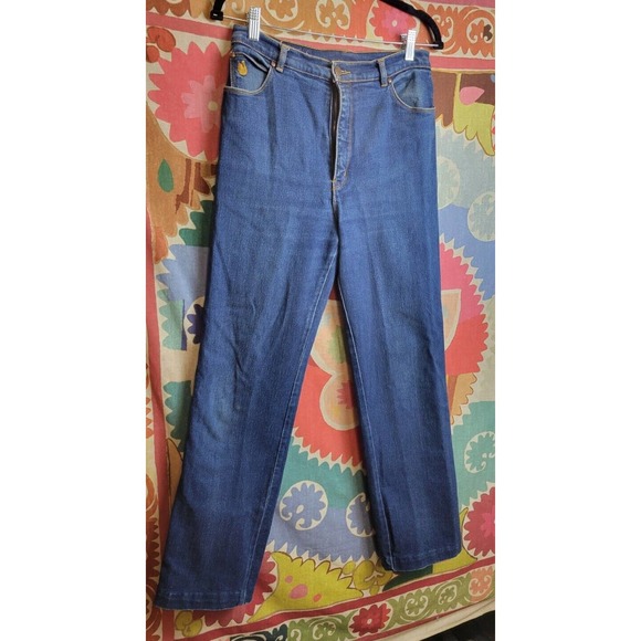 Vintage Gloria Vanderbilt Murjani 1970s Women's Size 12 Jeans - Picture 3 of 12